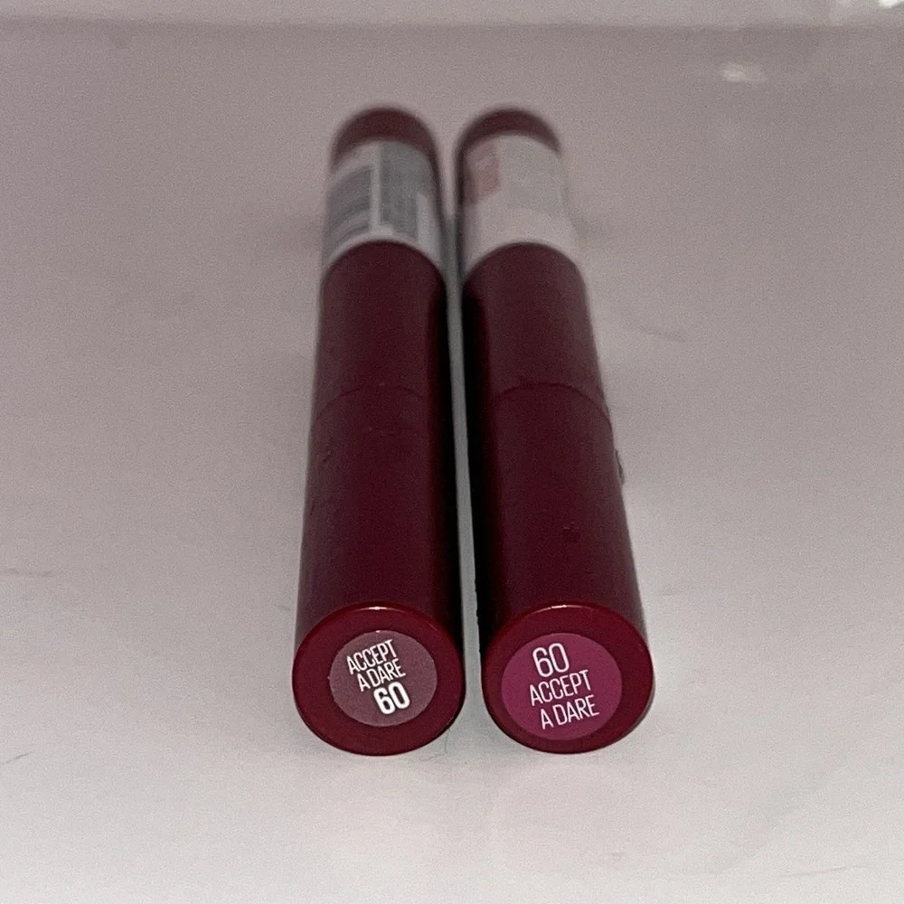 Maybelline Super Stay Lip Ink Crayon #60 Accept‎ A Dare 0.04oz Lot/2